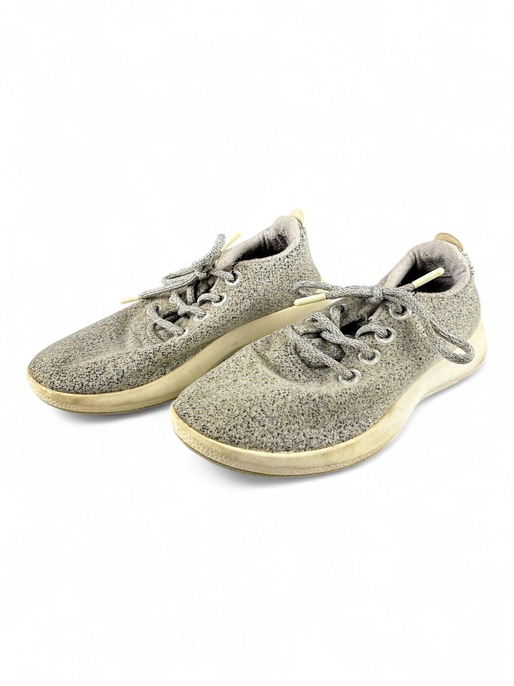 Allbirds Wool Runners Womens Sneakers Size 8 Light Gray Melange WRM1W8